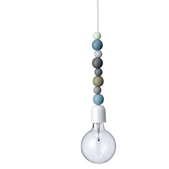 Hanging Lamp With Wooden Balls, 2 of 2