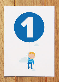 One Today Boy With Balloon Card, 3 of 3