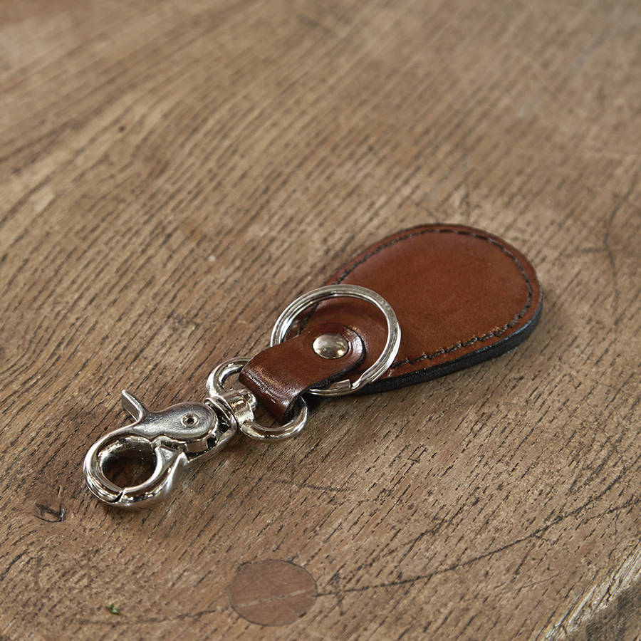 Leather Key Fob By Life of Riley | notonthehighstreet.com