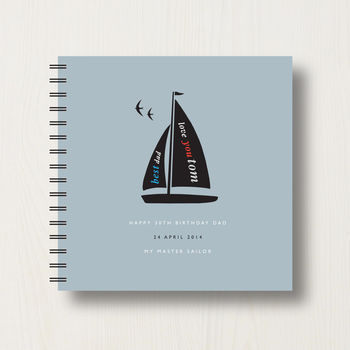 Personalised Sailing Lover's Book Or Album, 8 of 10