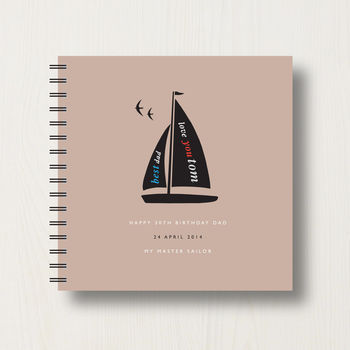 Personalised Sailing Lover's Book Or Album, 9 of 10