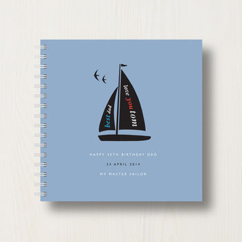 Personalised Sailing Lover's Book Or Album, 10 of 10