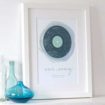 'Our Song' Personalised Print, 2 of 10