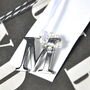 Silver And Pearl Hanging Letter Decoration, thumbnail 4 of 4