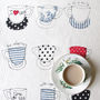 Tea Towel Cups, thumbnail 4 of 4