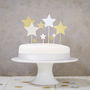 Star Cake Topper Set, thumbnail 1 of 6