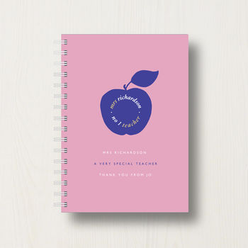 Personalised Teacher Journal Or Notebook, 8 of 10