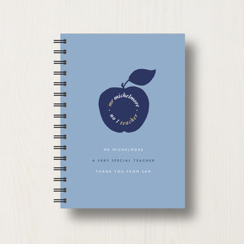 Personalised Teacher Journal Or Notebook, 7 of 10
