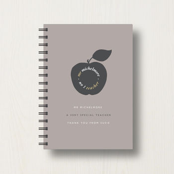 Personalised Teacher Journal Or Notebook, 9 of 10