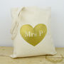 Personalised 'Mrs' Wedding Gift Bag, thumbnail 3 of 4