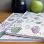 Apple Leaf Spiral Bound A5 Notebook, thumbnail 1 of 10