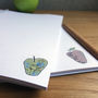 Apple Leaf Spiral Bound A5 Notebook, thumbnail 4 of 10