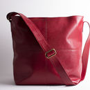 Large Leather Messenger Bag By The Leather Store | notonthehighstreet.com