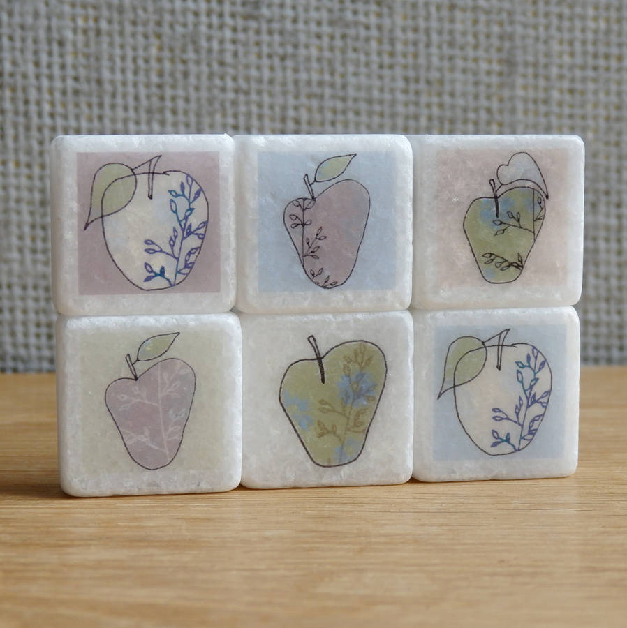 Apple Mini Marble Fridge By littlebirdydesigns