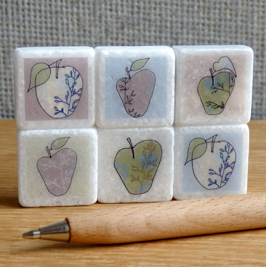 Apple Mini Marble Fridge By littlebirdydesigns