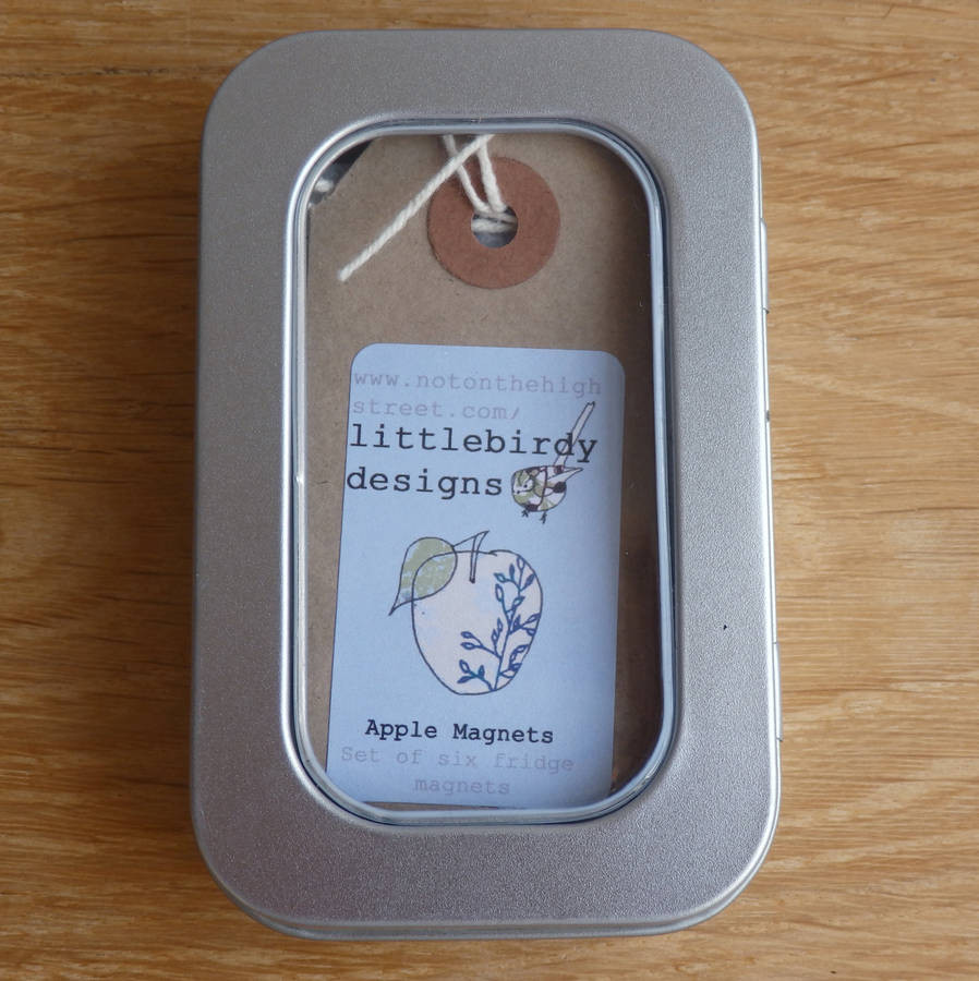 Apple Mini Marble Fridge By littlebirdydesigns