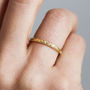 Fairtrade 18ct Gold Engraved Wedding Ring 2mm, thumbnail 1 of 5