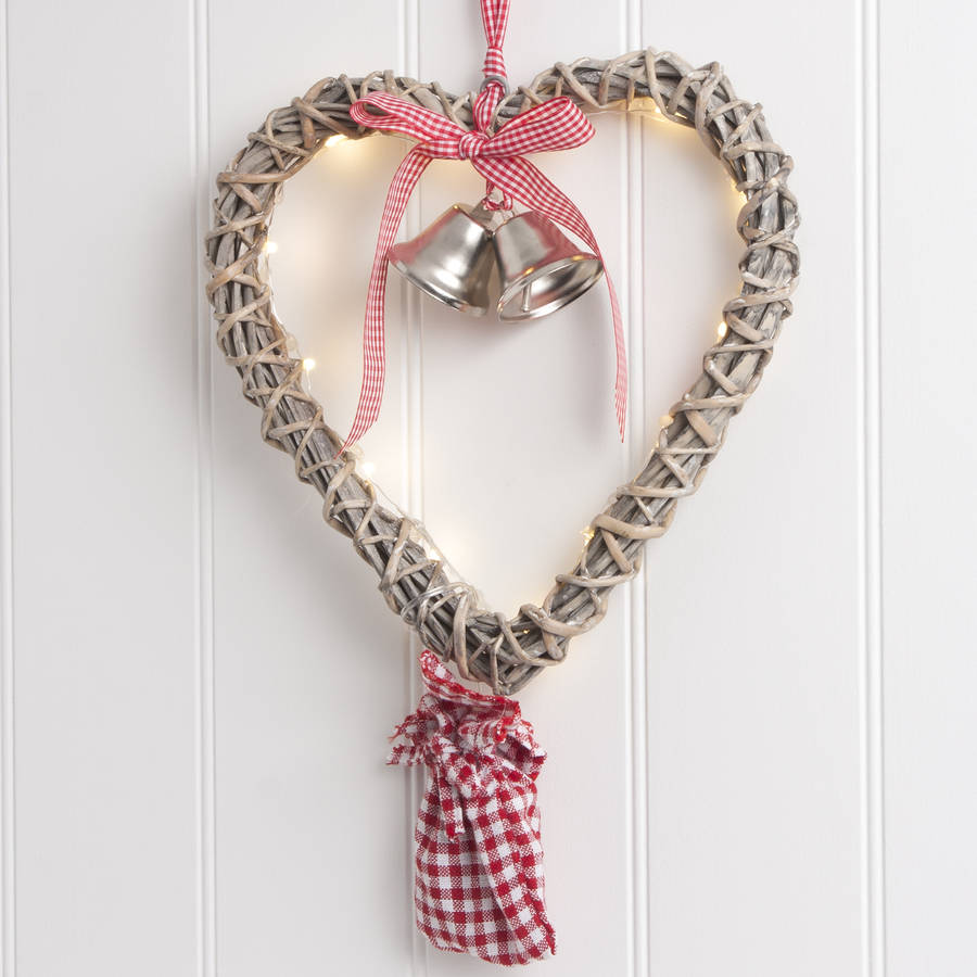 light up wicker heart wreath by the christmas home