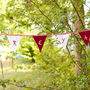 Strawberry Personalised Bunting, thumbnail 4 of 4