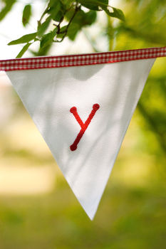 Strawberry Personalised Bunting, 2 of 4