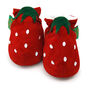 Strawberry Soft Baby Shoes, thumbnail 1 of 5