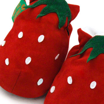 Strawberry Soft Baby Shoes, 2 of 5