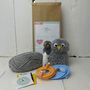 Pom Pom Pets Craft Kit Grey Owl, thumbnail 2 of 3