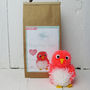 Pom Pom Pets Craft Kit Mrs Lovebird, thumbnail 1 of 3