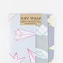 Set Of Three Mixed Design Gift Wrap Sheets, thumbnail 3 of 3