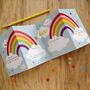 Fill In Rainbow New Baby Card, thumbnail 1 of 5