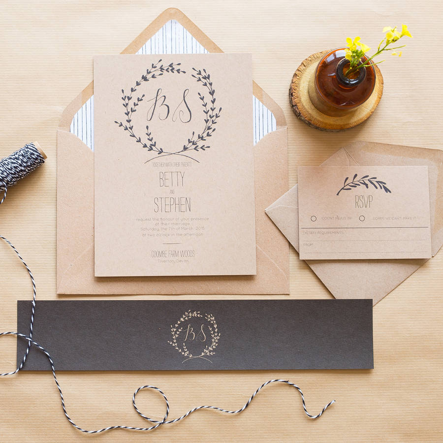 Whimsical Wedding Invitations 10