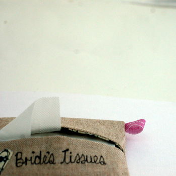 Bride's 'Something Blue' Tissue Holder, 3 of 6