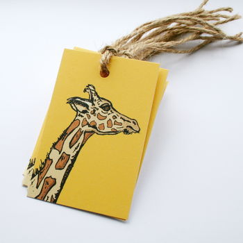 Safari Giraffe Greetings Card, 5 of 5