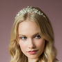 Ellen Crystal And Pearl Hairband, thumbnail 2 of 4