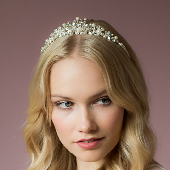Ellen Crystal And Pearl Hairband, 2 of 4