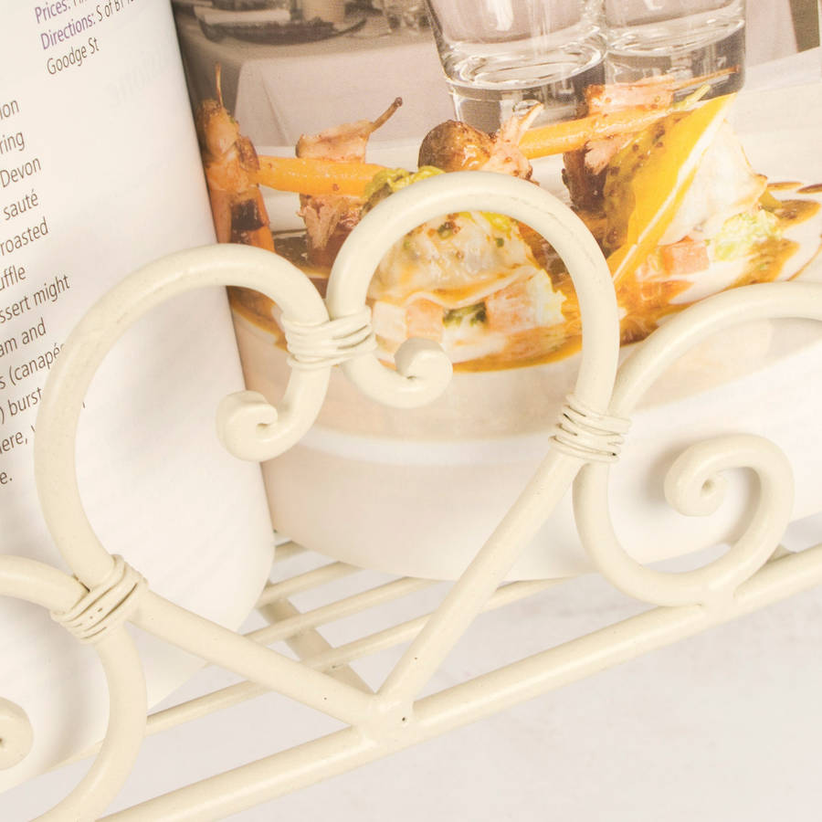 country heart cream cookbook stand by dibor