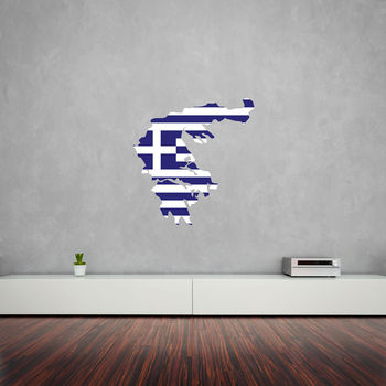 Greece National Flag Wall Art, 3 of 5