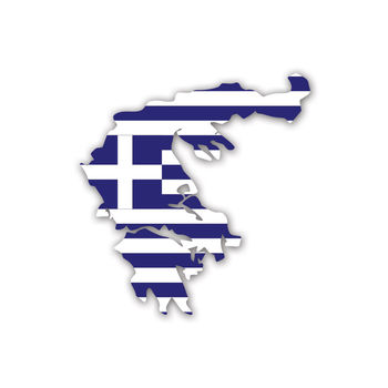 Greece National Flag Wall Art, 4 of 5