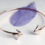Swallow Bangle On A Personalised Gift Card, thumbnail 3 of 12