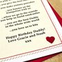 Personalised 'Love You Mummy / Daddy' Birthday Card, thumbnail 3 of 4