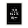 Personalised Quote 'In Your Own Words' Retro Art Print, thumbnail 4 of 7