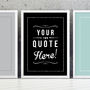 Personalised Quote 'In Your Own Words' Retro Art Print, thumbnail 7 of 7