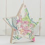 Map Location Star Gift Ornament, thumbnail 6 of 8
