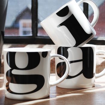 Alphabet Initial Mug: G, 2 of 3