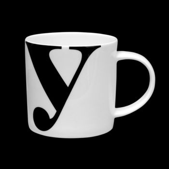 Alphabet Initial Mug: Y, 2 of 4