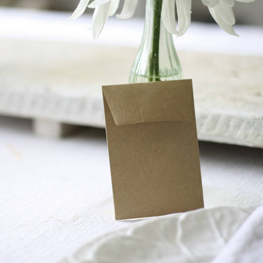 Wedding Favour Envelope For Seeds Or Sweets By The Of My Wedding Favour Envelope For Seeds Or Sweets