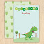 Personalised Dinosaur Thank You Cards, thumbnail 2 of 7
