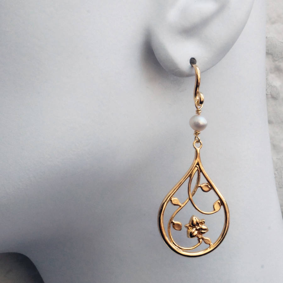 Leaf Garland Earrings
