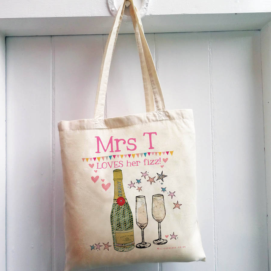 Personalised Mrs Bag By Alice Palace