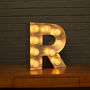 Light Up Marquee Bulb Letters R, thumbnail 1 of 6